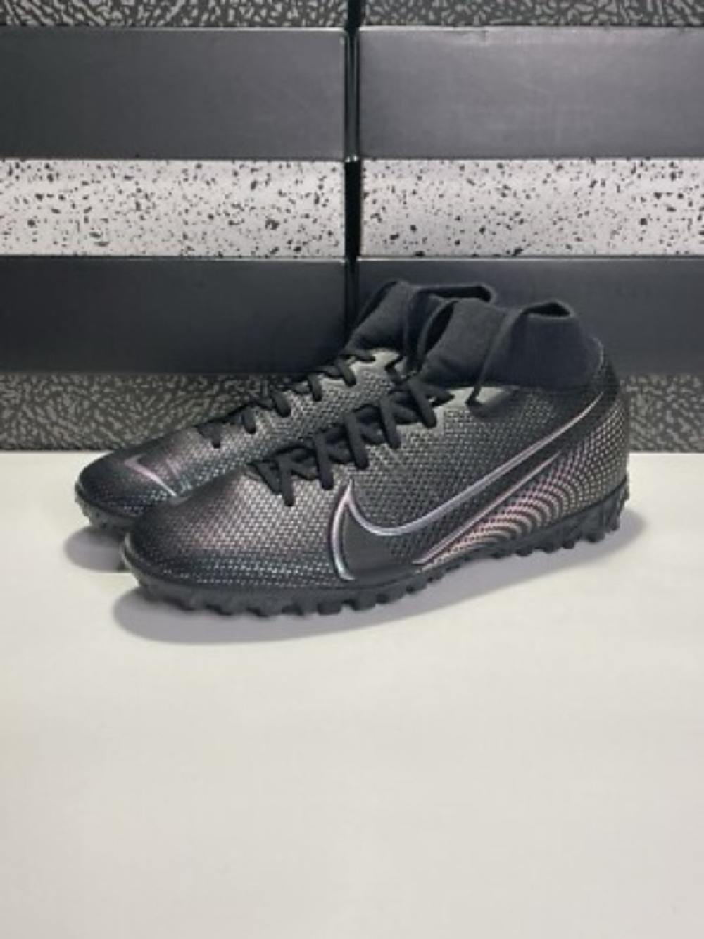 Nike Mercurial Superfly 7 Academy Turf Football soccer metallic youth 5